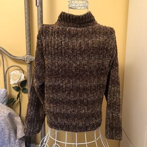 Brown sweater top size M